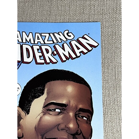Amazing Spider-Man #583 Obama Inauguration Day Marvel Comics 2009 NM - Picture 5 of 14